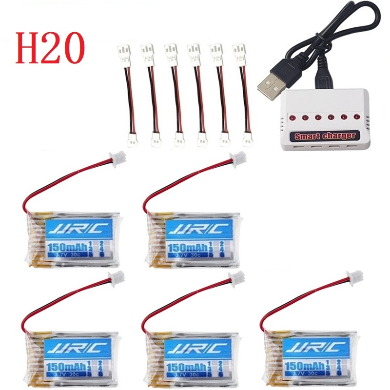 Original JJRC H20 Battery 3.7V - Rc Helicopter Charger recension och pris