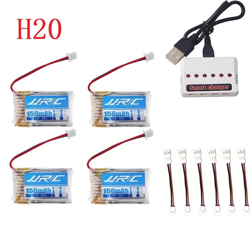 Original JJRC H20 Battery 3.7V - Rc Helicopter Charger recension och pris