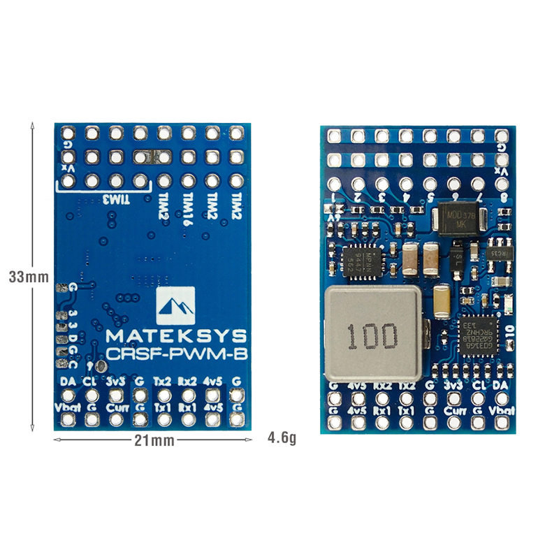 Matek CRSF to PWM Converter CR - Tbs Fpv Crossfire recension och pris