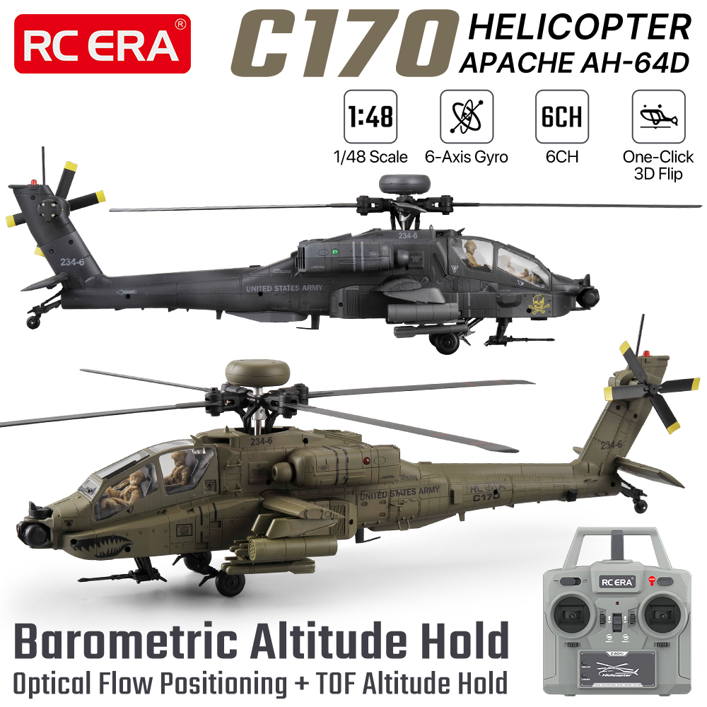 RC ERA 1/48 RC Helicopter 6CH  - Rc Helicopter Large recension och pris