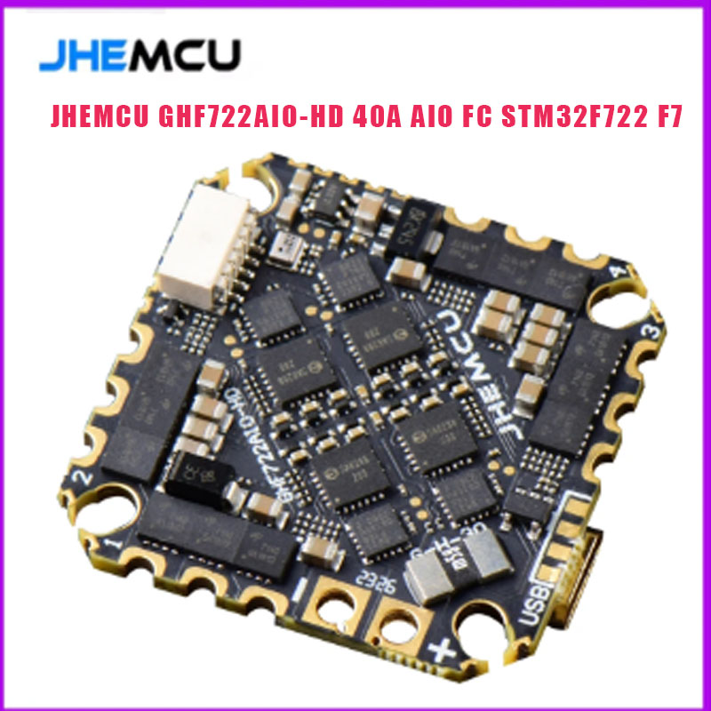 JHEMCU GHF722AIO-HD 40A AIO FC - Betaflight Fc F7 recension och pris