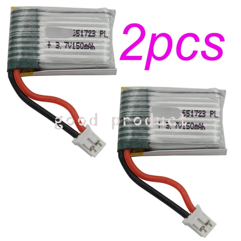 3.7V 150 mAh Lipo Polymer Li B - Eachine Drone E010 recension och pris