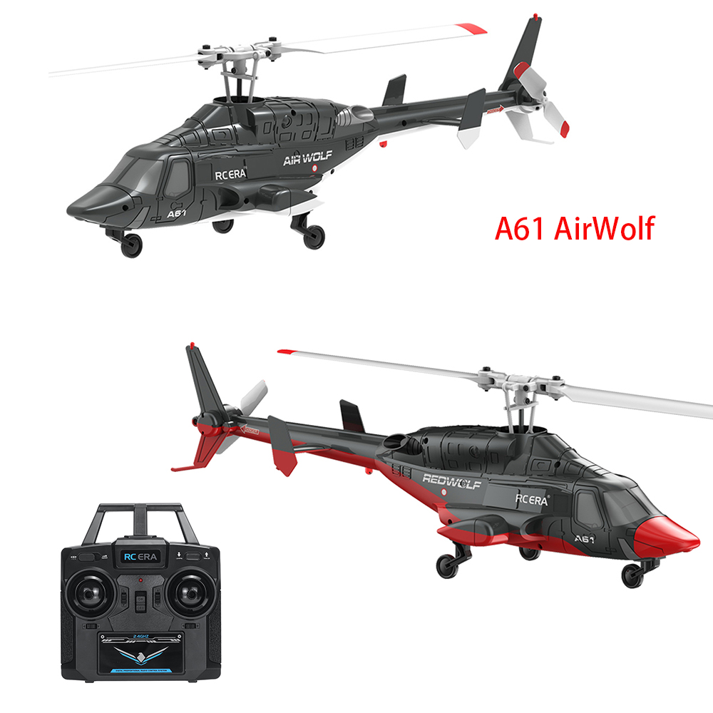 In Stock 1:53 Scale Airwolf RC - Rc Helicopter Nitro recension och pris