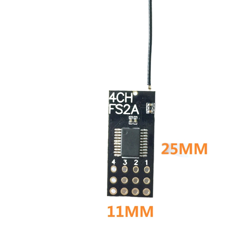 Flysky FS2A Mini Receiver 4CH  - Rc Helicopter Mini recension och pris