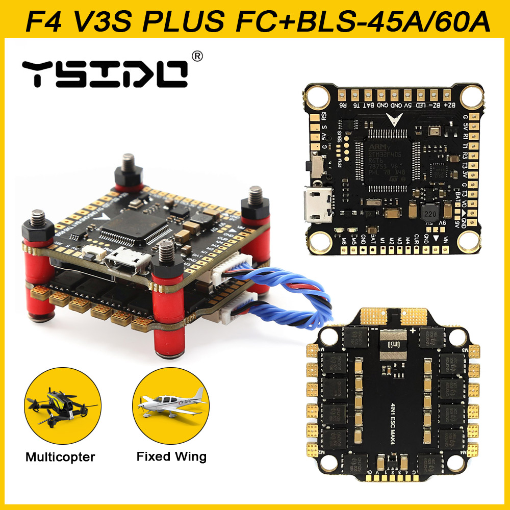 YSIDO NEW F4 V3S PLUS Flight C - Betaflight Fc F4 recension och pris