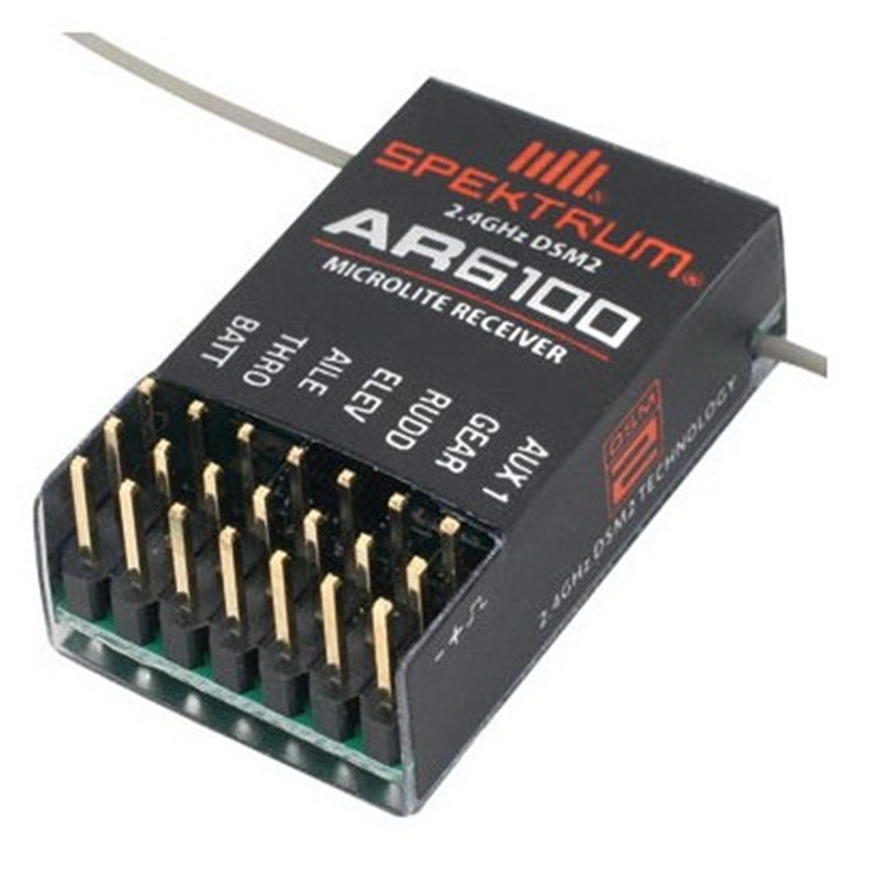 AR6100 DSM2 6CH 2.4GHz Receive - Rc Helicopter Remote Control recension och pris