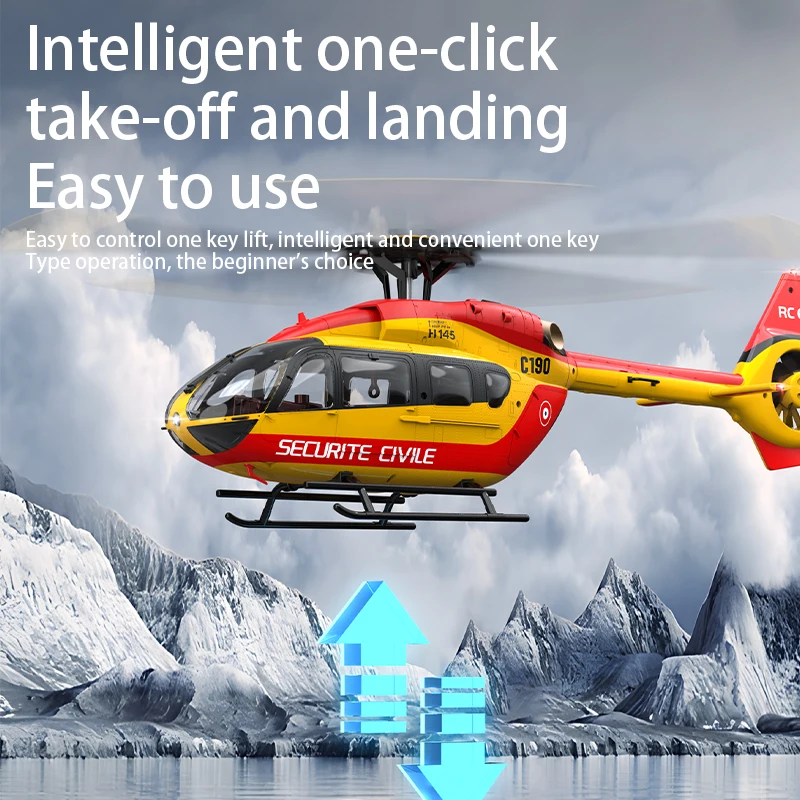C190 RC Helicopter 2.4G 6-Aixs - Rc Helicopter Large recension och pris