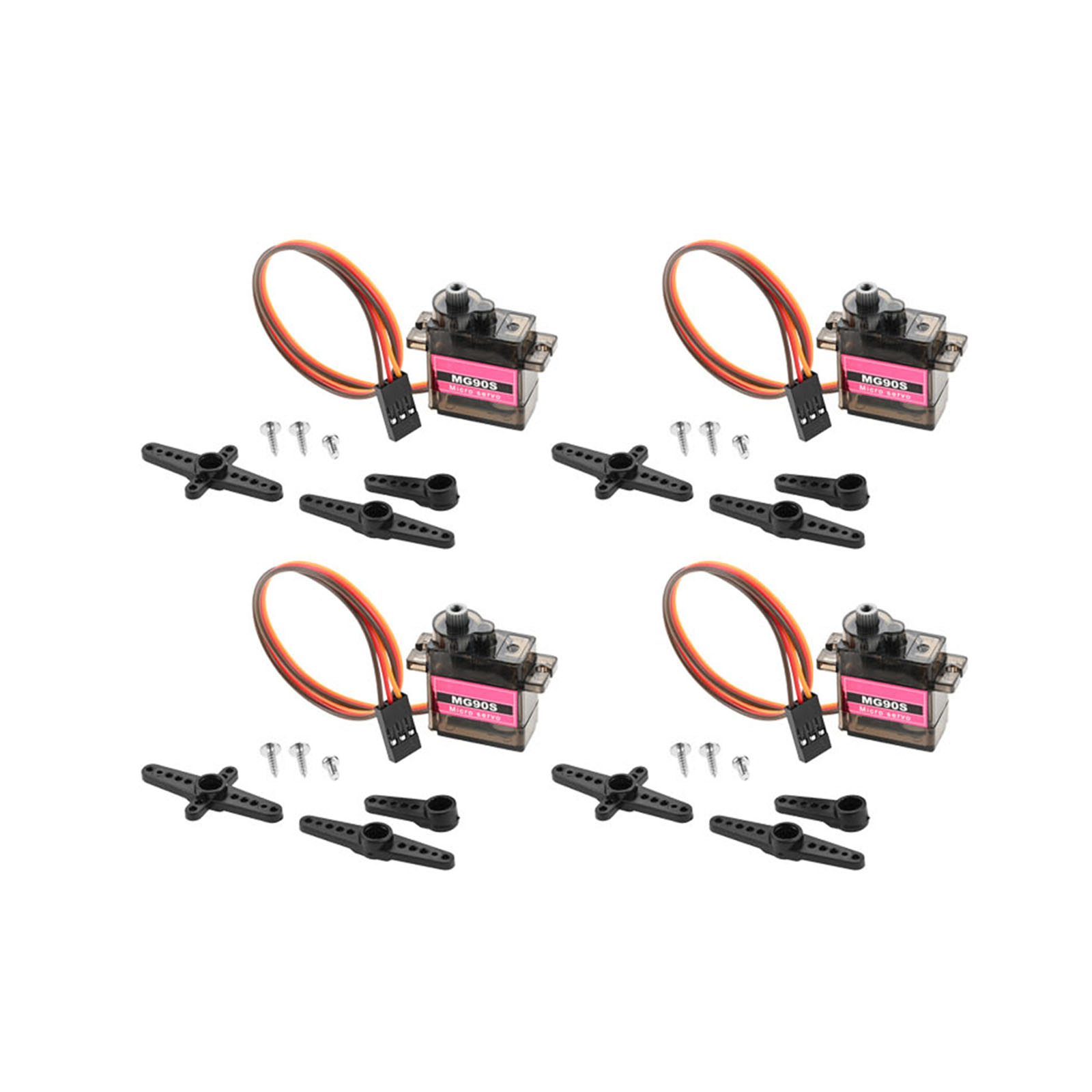 4pcs Micro Servo Metal Gear 90 - Rc Helicopter Mini recension och pris