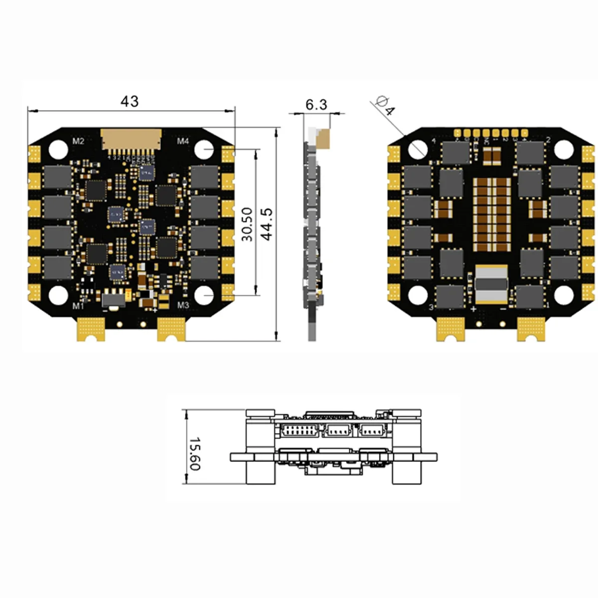F405 F4 Flight Controller FC 6 - Betaflight Fc F4 recension och pris