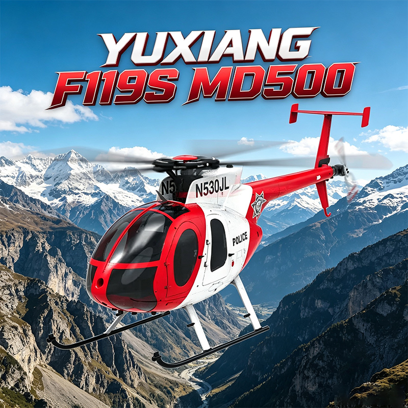 YXZNRC F119S Remote Control He - Rc Helicopter Single Rotor recension och pris