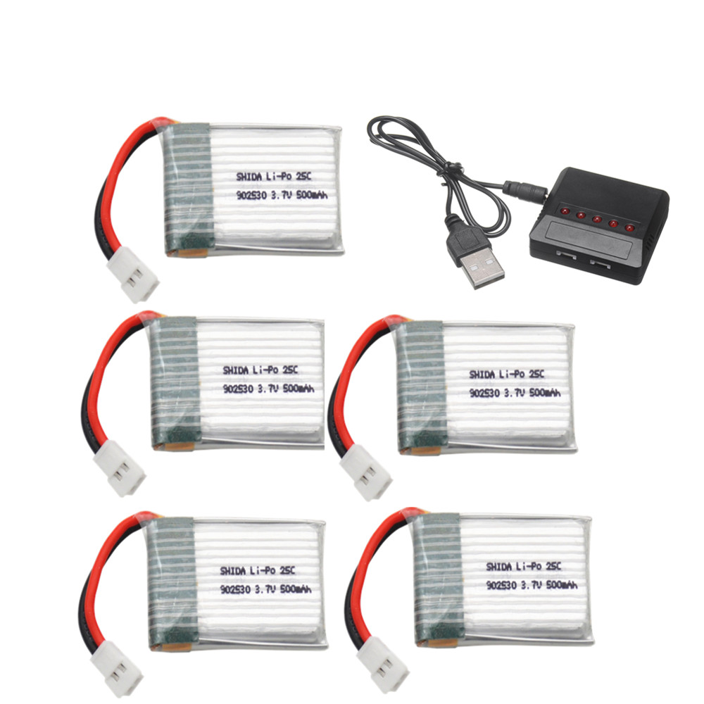 3.7V 500mAh 25C LiPo Battery w - Rc Helicopter Coaxial recension och pris