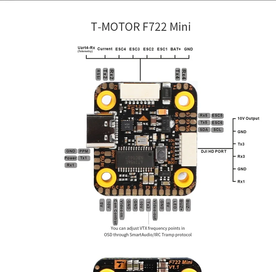 T-Motor MINI F7 FC & F45A 4in1 - Betaflight Fc F7 recension och pris